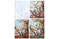 Regeneration Kookaburra progression -Artist Kristy-Ann