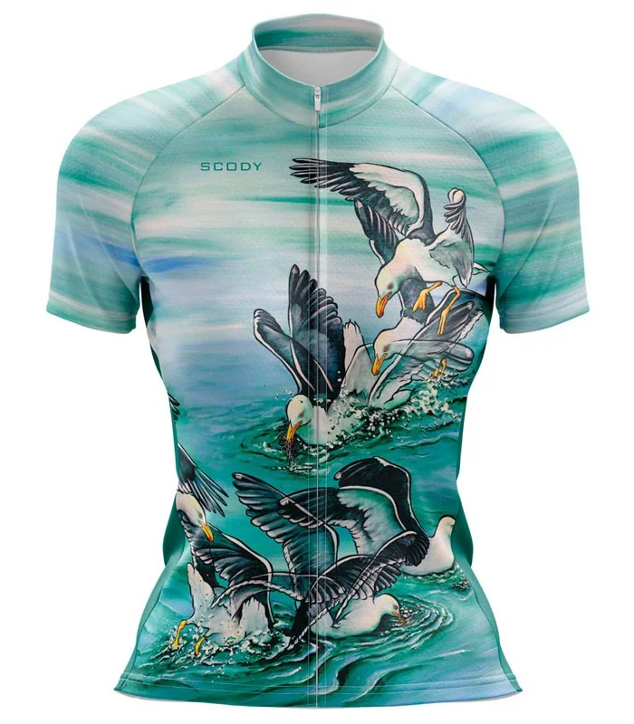 Performance Cycle Jersey - Kelp Gull, Women