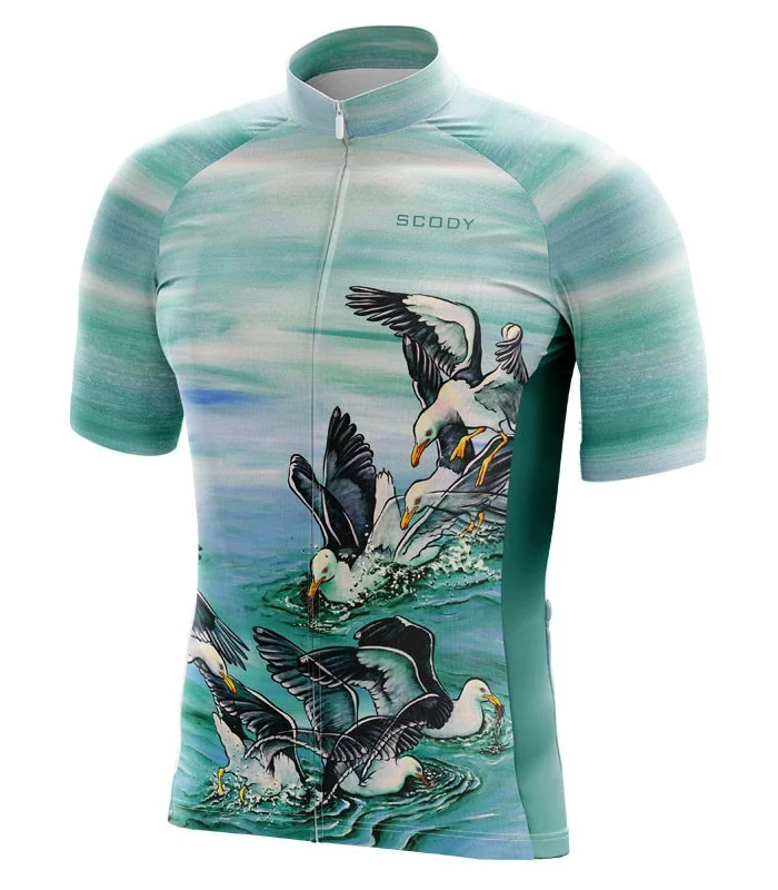 Performance Cycle Jersey - Kelp Gull, Men
