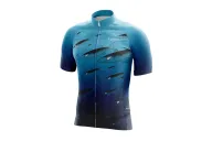 Mullet Run Relaxed Performance Cycle Jersey  by Australian Artist Paul Trotter