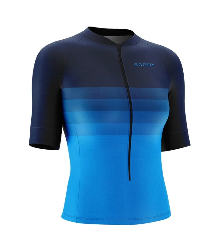 Perform UV Protect Sleeved Triathlon Jersey - Deep