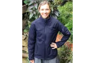 Scody Navy Soft Shell Jacket Women