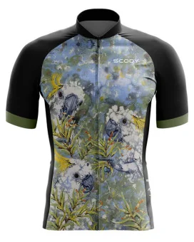 Cockatoo Jersey by Australian Artist Kristy-Ann Duffy
