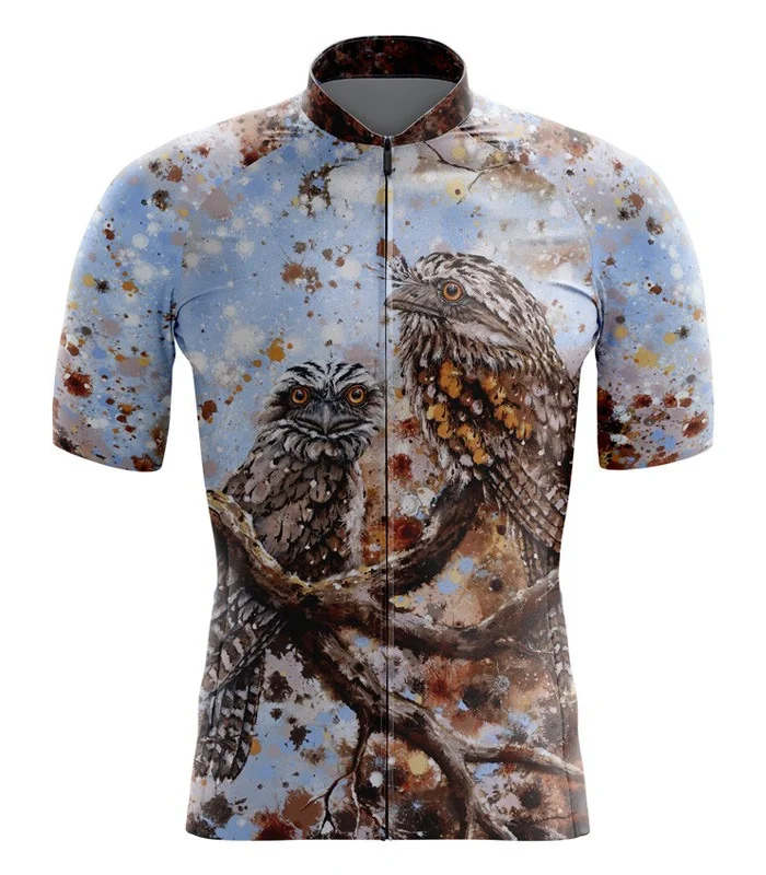 Choose Sleeve Performance Cycle Jersey - Tawny Frogmouth, Men