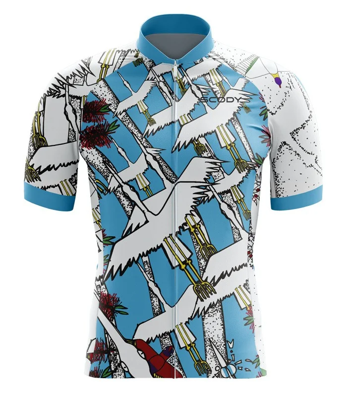 Choose Sleeve Performance Cycle Jersey - Crab Peleton, Men