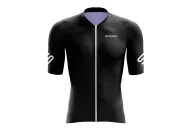 Men’s Cycling Jersey – Staple Black | Optimise Fit