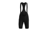 Men's Cycling Bib Shorts - Pure Black with Askin Cuff