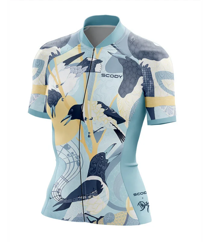 Choose Sleeve Performance Cycle Jersey - Sunrise Serenade, Women