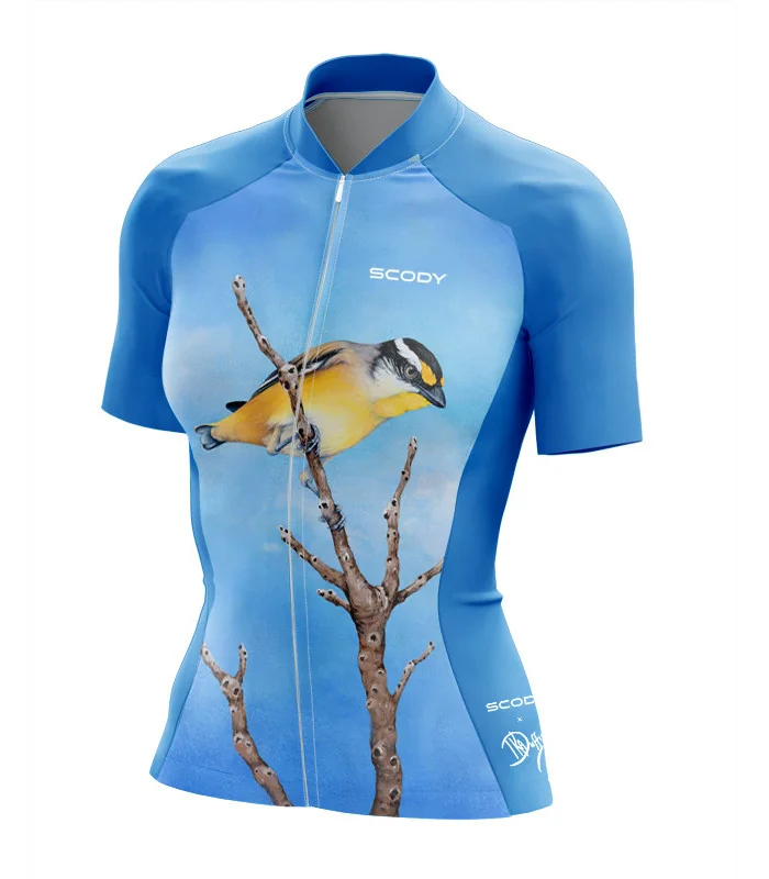 Choose Sleeve Performance Cycle Jersey - Pardalote, Women