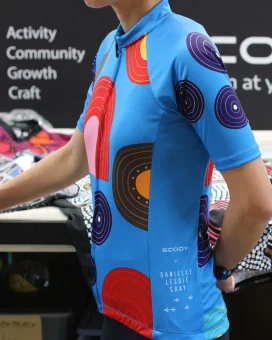 Journey Womens Australian Made cycling jersey by Danielle Leedie Gray | Cycling Gear | Cycling Jersey