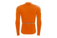 Men’s Aero Cycling Jersey – Long Sleeve Staple Orange