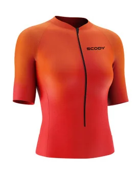 Perform UV Protect Sleeved Triathlon Jersey - Glow
