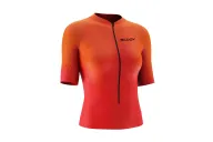 Women's Sunset Coloured Sleeved Triathlon Top w UPF50+ for sale at Scody Australia. Flexible payment options| Triathlon Suits
