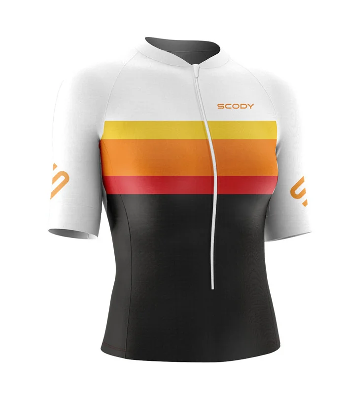 Perform UV Protect Sleeved Triathlon Jersey - Sunrise