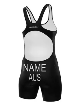 Pure Black World Triathlon Compliant Elite Open Back Triathlon Suit | Triathlon Gear