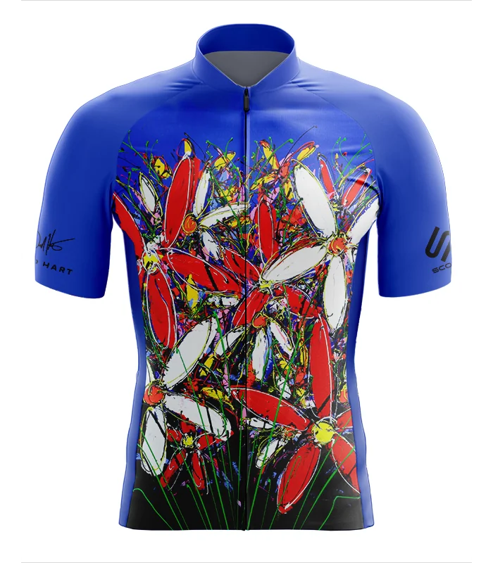 Choose Fit Cycle Jersey - Tangled Flowers, Men