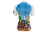 Cycle Jersey with design based on original art work Beach Party by David Hart | Cycling Gear