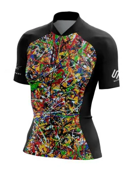 Choose Fit Cycle Jersey - 8 Black Dogs, Women