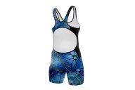 Women's Floral Cluster triathlon suit w open back for sale at Scody Australia. Flexible payment options| Triathlon Suits