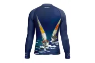 David Hart Sailing Boats Unisex Surf Rashie, UPF50+ | Beach Wear