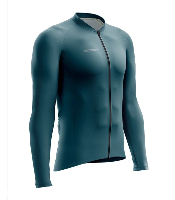 Performance Long Sleeve Cycle Jersey - Staple Alpine