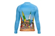 David Hart Beach Party Unisex Surf Rashie, UPF50+ | Beach Wear
