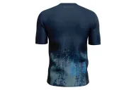 Navy/Blue Grassed Mountain Bike Shirt with zip pocket - Men | Mountain Biking | Commuter