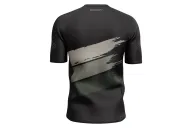 Black/Grey Shredded Mountain Bike Shirt with zip pocket - Men | Mountain Biking | Commuter