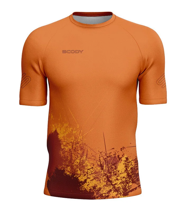 Grassed Mountain Bike Shirt, Zip Pocket - Men