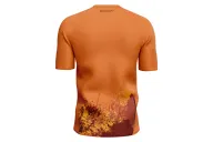 Orange Grassed Mountain Bike Shirt with zip pocket - Men | Mountain Biking | Commuter
