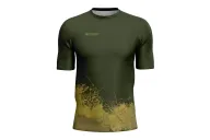 Olive Grassed Mountain Bike Shirt with zip pocket - Men | Mountain Biking | Commuter