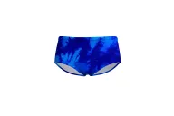 Tie Dye Blue Swim Trunks, Men | Chlorine Resistant swimwear | Made in Australia