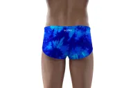 Tie Dye Blue Swim Trunks, Men | Chlorine Resistant swimwear | Made in Australia