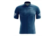 Performance Cycle Jersey Men - Staple Alpine Blue | Made in Australia
