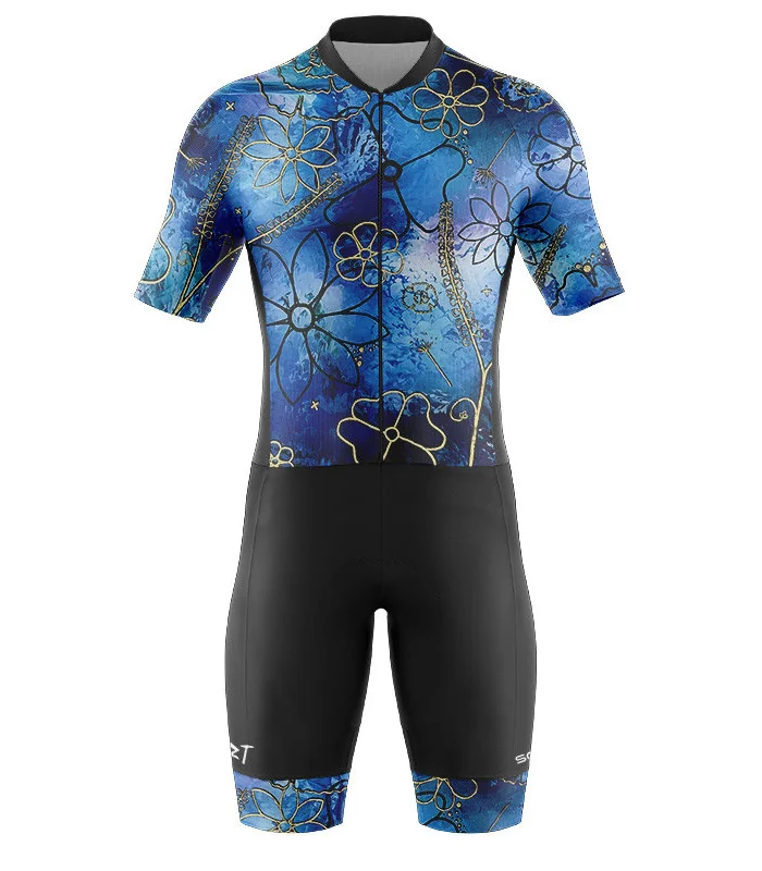 Optimised A.I.R Triathlon Suit, 3/4 zip - Floral Cluster