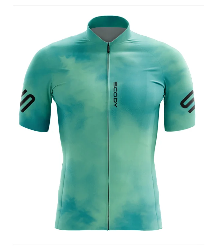 Performance Cycle Jersey - Stratus Aqua, Men