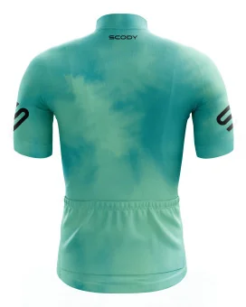 Performance Cycle Jersey Men - Stratus Spearmint | Made in Australia
