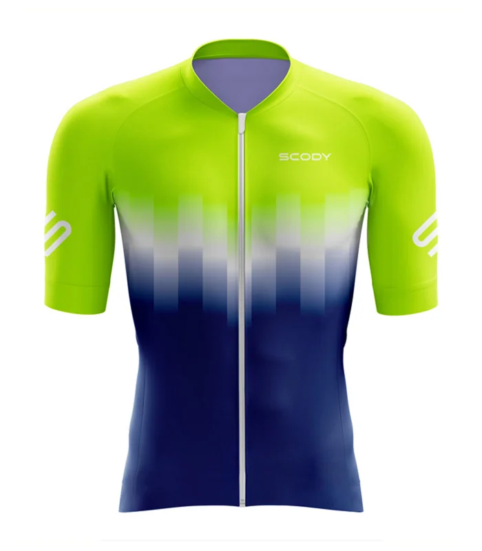Optimise Cycle Jersey - Lime Highlights, Men