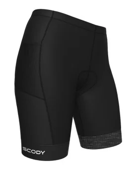 Staple Black Triathlon Shorts with mesh pockets - Women | Triathlon Gear