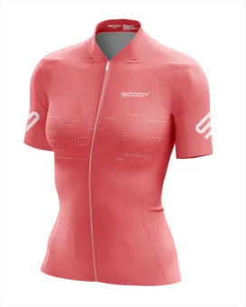 Staple Warm Pink Relaxed Cycle Jersey | Cycling Gear
