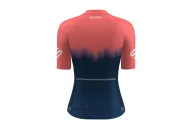 Highlights Fluoro Coral Aero Optimised Cycle Jersey | Cycling Clothing