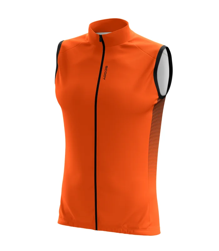 Cycle Gilet - Staple Juicy Orange, Lightweight, Windproof