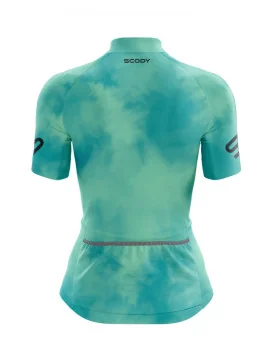 Stratus Spearmint Optimise Jersey and Pure Black Optimise Bibs, Gripper | Cycling Clothing