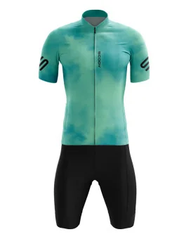 Stratus Spearmint Cycle Jersey and Bibs | Cycling Clothing