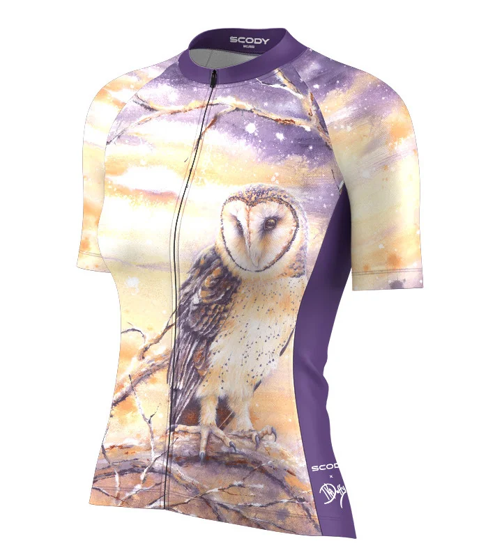Choose Sleeve Performance Cycle Jersey - Monty Owl, Women