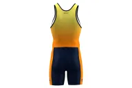 Men’s Rowing Zoot Suit Yellow/Orange – Compressive & Cool