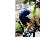 Men’s Stratus Twilight Cycling Jersey – Blue Gradient