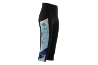 Sunrise Serenade 3/4 Active Tights, featuring art by Kristy-Ann Duffy | Made in Australia