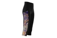 Monty Owl 3/4 Active Tights by Australian artist, Kristy-Ann Duffy | Made in Australia