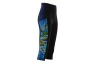 Joy of Flight 3/4 Active Tights by Australian artist, Kristy-Ann Duffy | Made in Australia